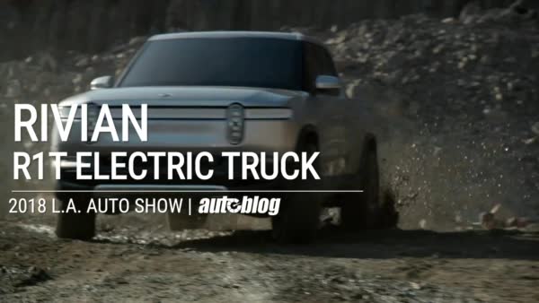 The Electric Rivian R1t Pickup Spins Like A Tank